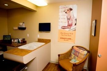 Large, comfortable examination rooms for a stress free visit.