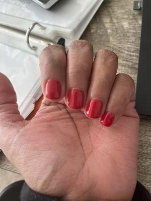 Manicure w/ gel polish