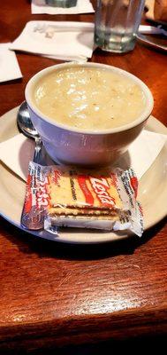 Soup of the Day: Clam Chowder (would not order again here)