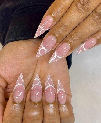 Fullset with nails designs