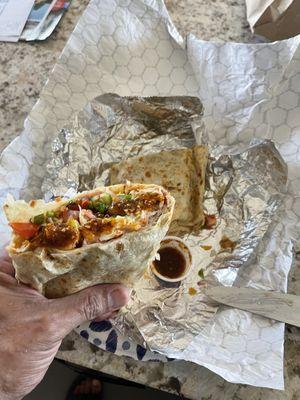 Chicken Burrito  was delicious!!!