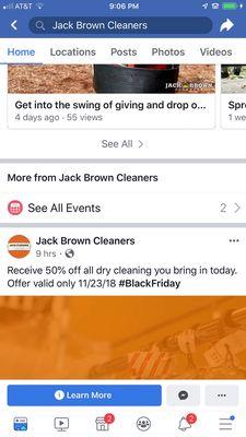 Jack Brown Cleaners