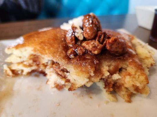 Pancakes with candied pecans A+++