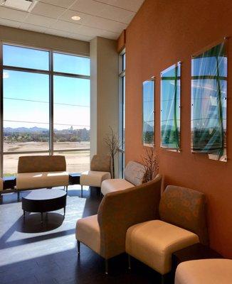 Sitting room area