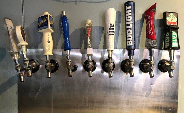 Nine Beers on Tap