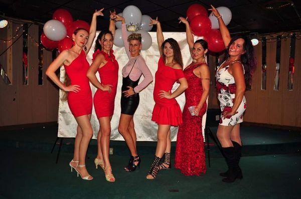 Some of the ladies from Daytona Salsa