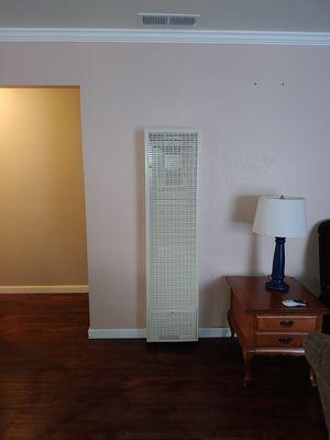 Installed Kozy double wall heater