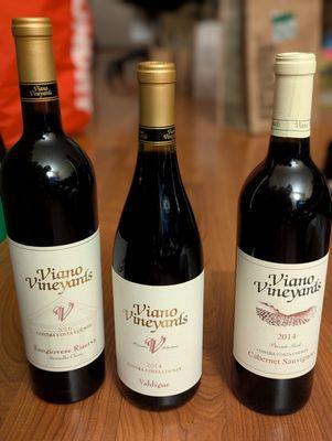 Trio of great reds