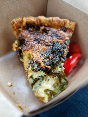 Vegetable quiche