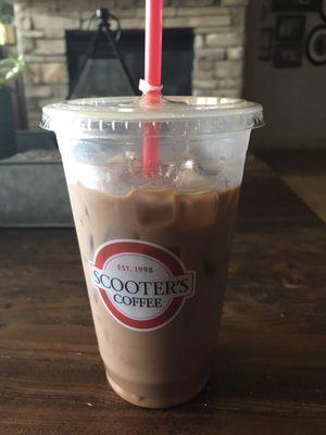 Iced mocha latte sugar free