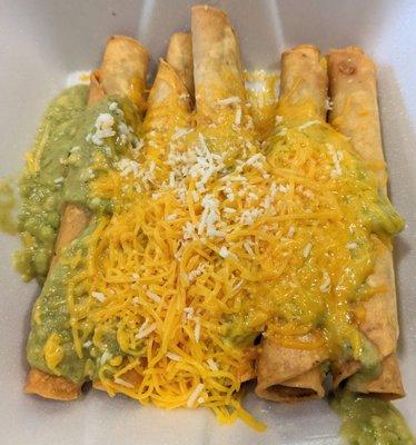 rolled tacos