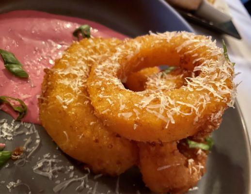 Butternut squash rings - appetizer special