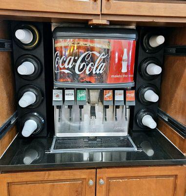 Yes, a soda fountain.