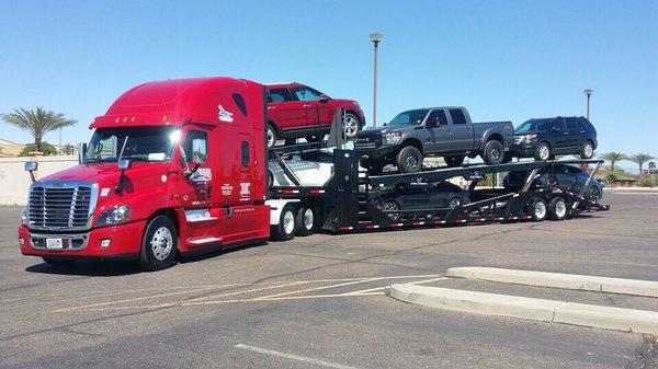 One of the loads from the Seattle Mariners spring training facility we hauled north for them this spring.