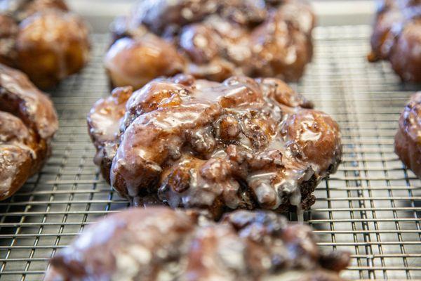 Smoked Apple Fritters