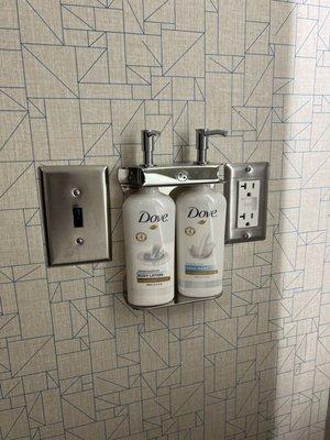 Dove hand wash & lotion