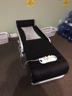 Come in 15 minutes prior to your massage and enjoy a Ceragem treatment to loosen tight muscles! Only $5 extra for 20 minutes!!