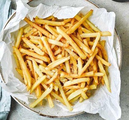 Fries with seasoning