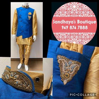 Men's formal wear indo western