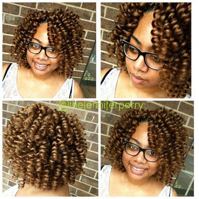 Natural Crochet Weaving Style. Booking info- goodhairday.net #duncanvillestylist  #thejenniferperrystudio  #crochetbraids #protectivestyle