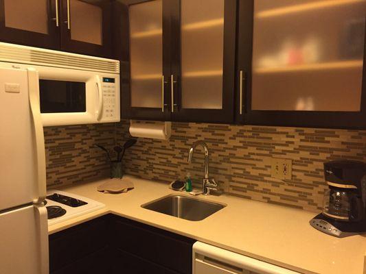 Closer look at the Kitchenette