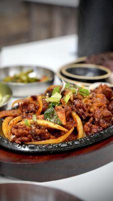 Spicy pork