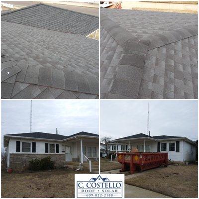 We always strive to make sure our shingle installation is completed with excellence and visually appealing for our customers!