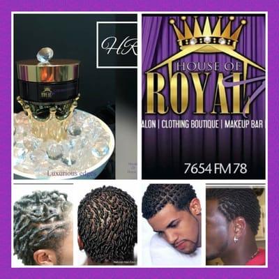 House of Royal T. Beauty Bar and Lounge Product  Line.... (Luxurious Edges)