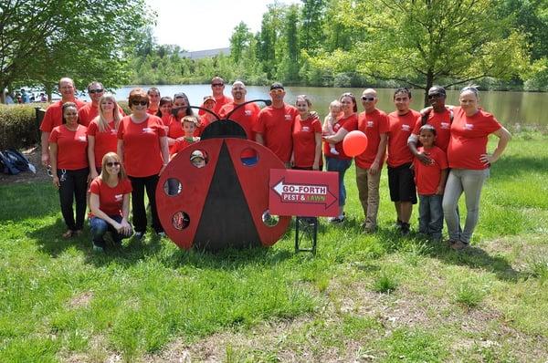 Go-Forth Group Photo at the Charity Cystic Fibrosis Walk!