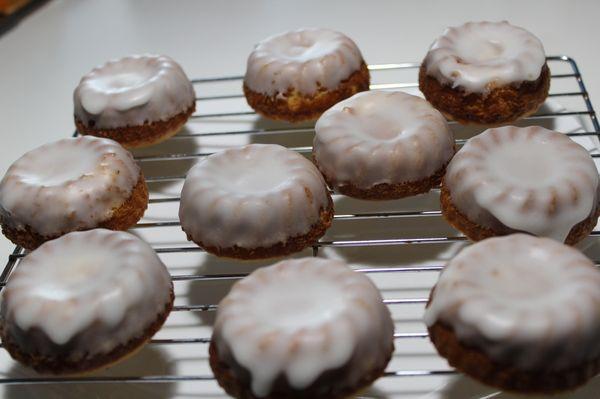 Citrus mini bundt cake