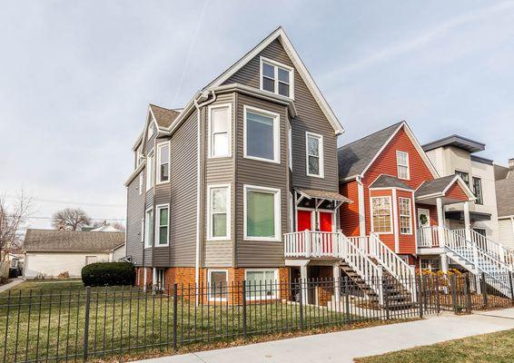 Here's an example of a current listing: a New 3-Unit Building in Logan Square.