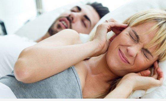 Sleeping with someone who snores can affect your own sleep quality and affect your health. We can help!