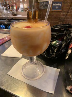 Henny Colada with 2 extra shots DELICIOUS!