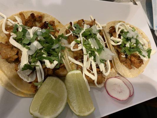 3 Tacos al Pastor