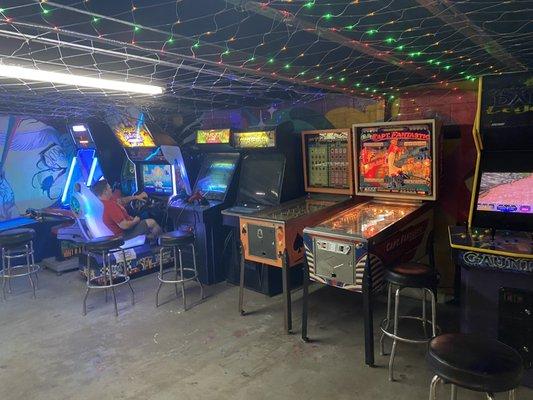 Arcade in the basement!