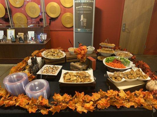 Fall catering at country music museum