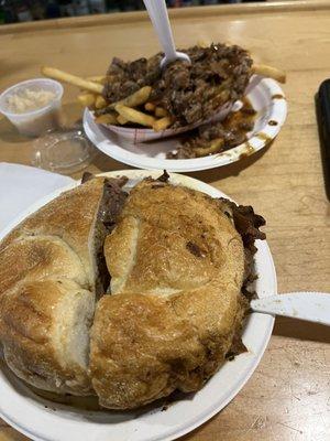 Roast Beef Combo and Gravy Fries