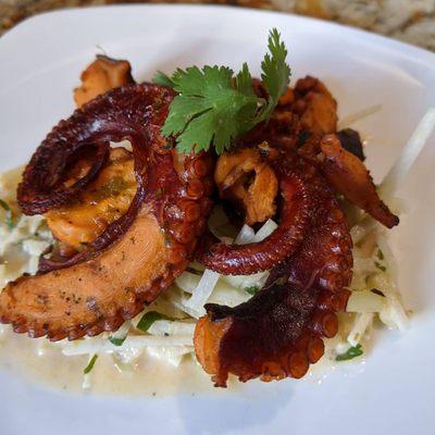 Achiote Marinated Octopus