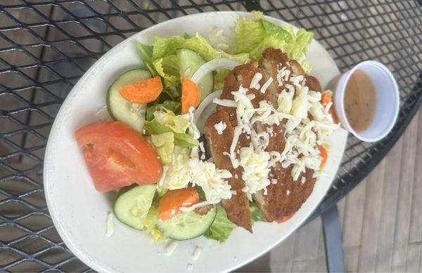 Italian Chicken Garden Salad