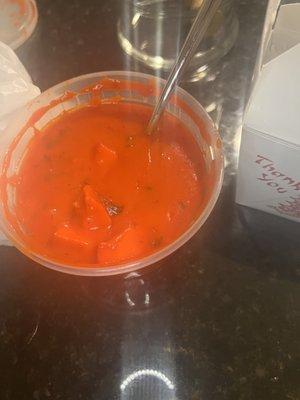 I've never seen a Tikka sauce this red. Taste like sugar, crème and ketchup! No lie.