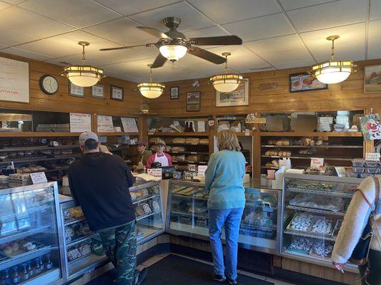 Inside of bakery