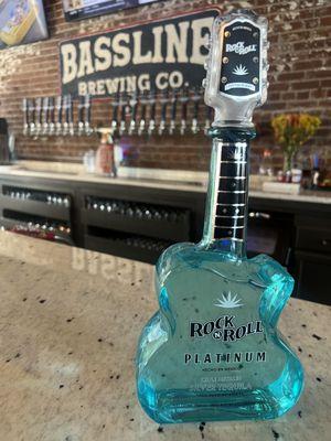 Top Shelf "Rock n Roll" Tequila .....  soooo smoooth!