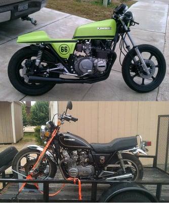 Before and after 1983 KZ705