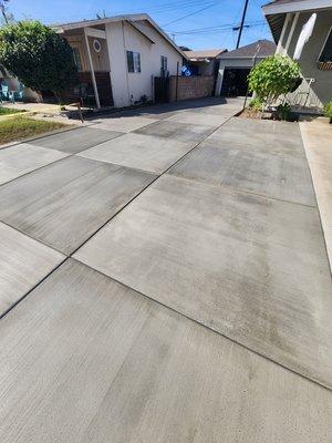 New driveway