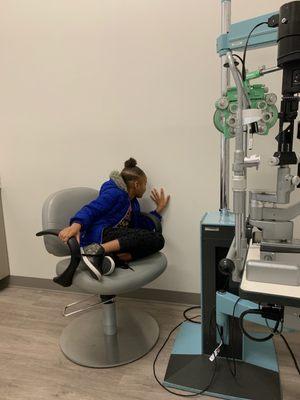 Eye appointment