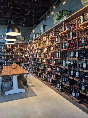 Great wine selection