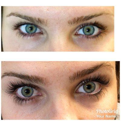 Lash lift + tint by Carlee