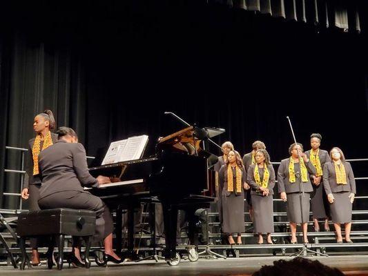 Proud to sponsor and attending the Lift Every Voice Black History Month concert in Albany, GA