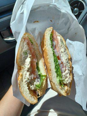 Tuna salad sandwich