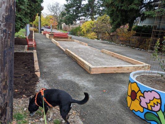 Bocce ball space